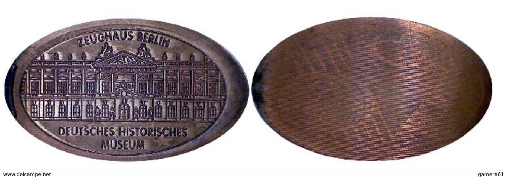 04501 GETTONE TOKEN JETON FICHA ZEUGHAUS-BERLIN DEUTESCHES HISTORISCHES MUSEUM - Elongated Coins