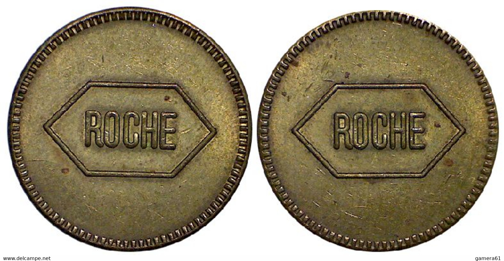 04505 GETTONE TOKEN JETON FICHA AUTOLAVAGGIO CAR WASH ? ROCHE - Monedas Elongadas (elongated Coins)