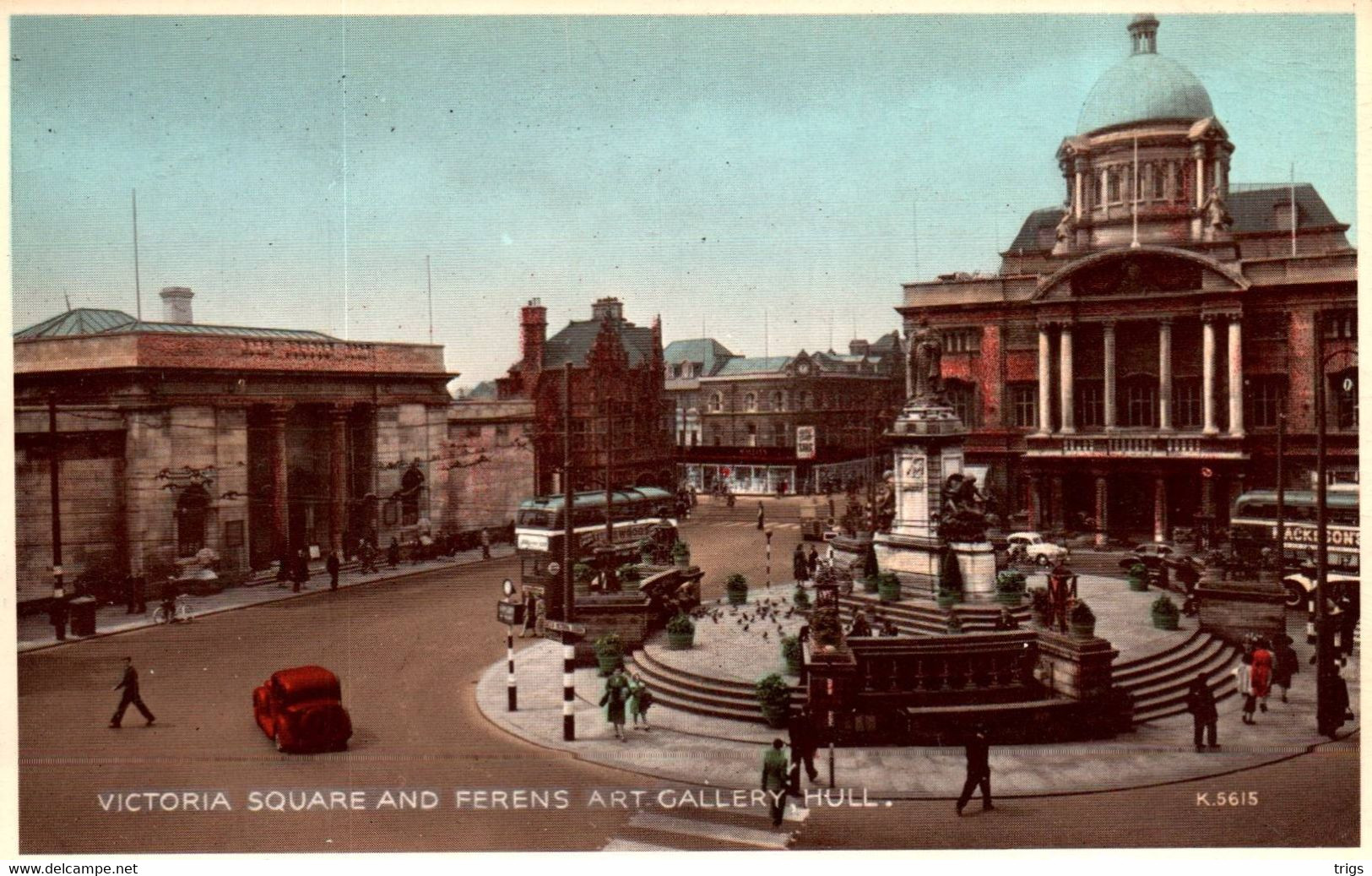 Hull - Victoria Square And Ferens Art Gallery - Hull