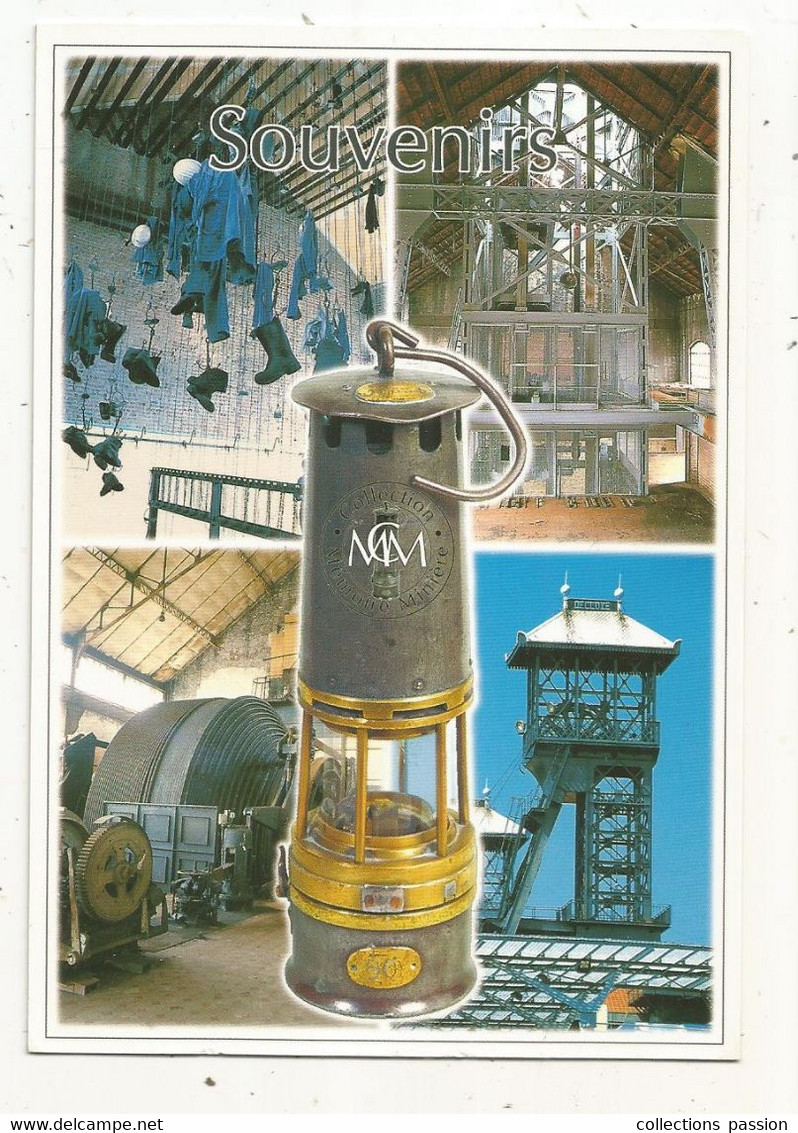 Cp , Métier ,mines,souvenirs ,extraction Et Puit 9 à OIGNIES ,62 ,salle Des Pendus Et Chevalet à LEWARDE, 59 - Miniere