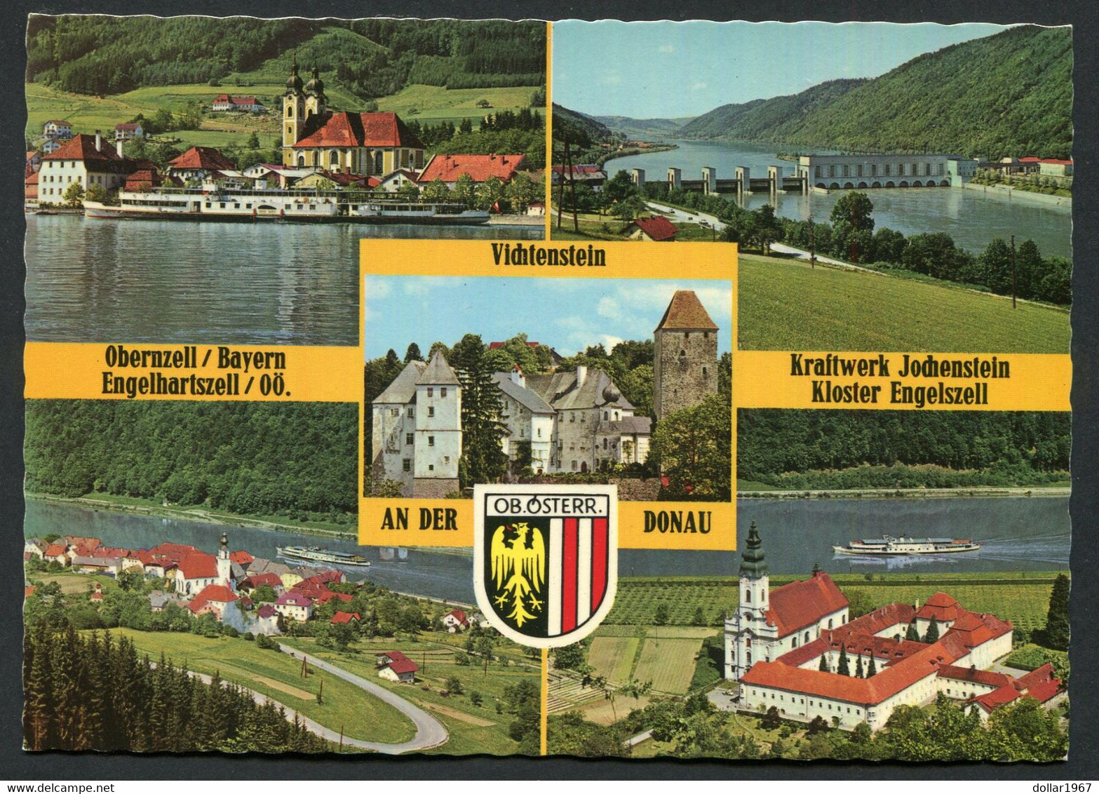 Vidtenstein An Der Donau - Kraftwerk Jodenstein   -NOT  Used  - 2 Scans For Condition.(Originalscan !!) - Schärding