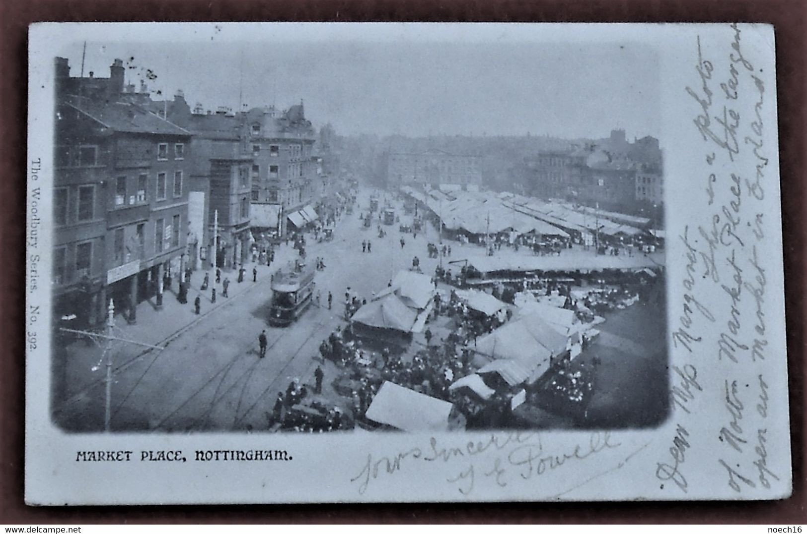 CPA 1903 Nottingham - Market Place - Nottingham