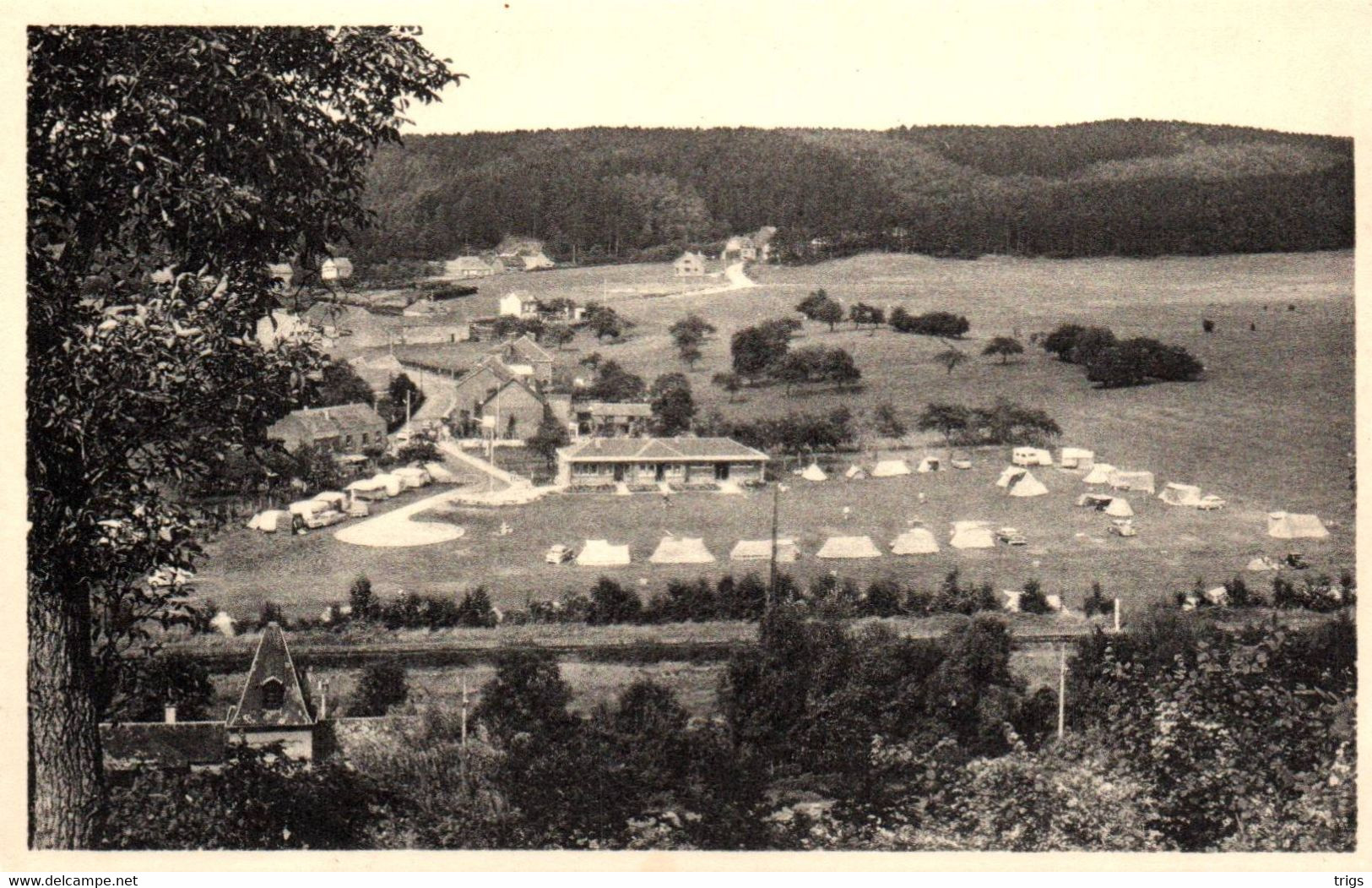 Rochefort - Panorama Du Fond Des Vaux Et Le Terrain De Camping - Rochefort