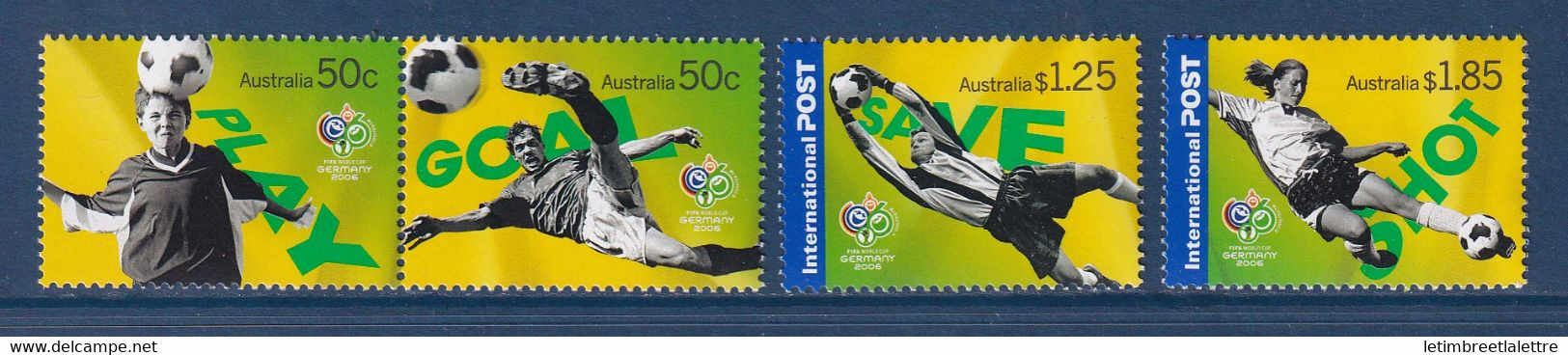 ⭐ Australie - YT N° 2545 à 2548 ** - Neuf Sans Charnière - 2006 ⭐ - Mint Stamps