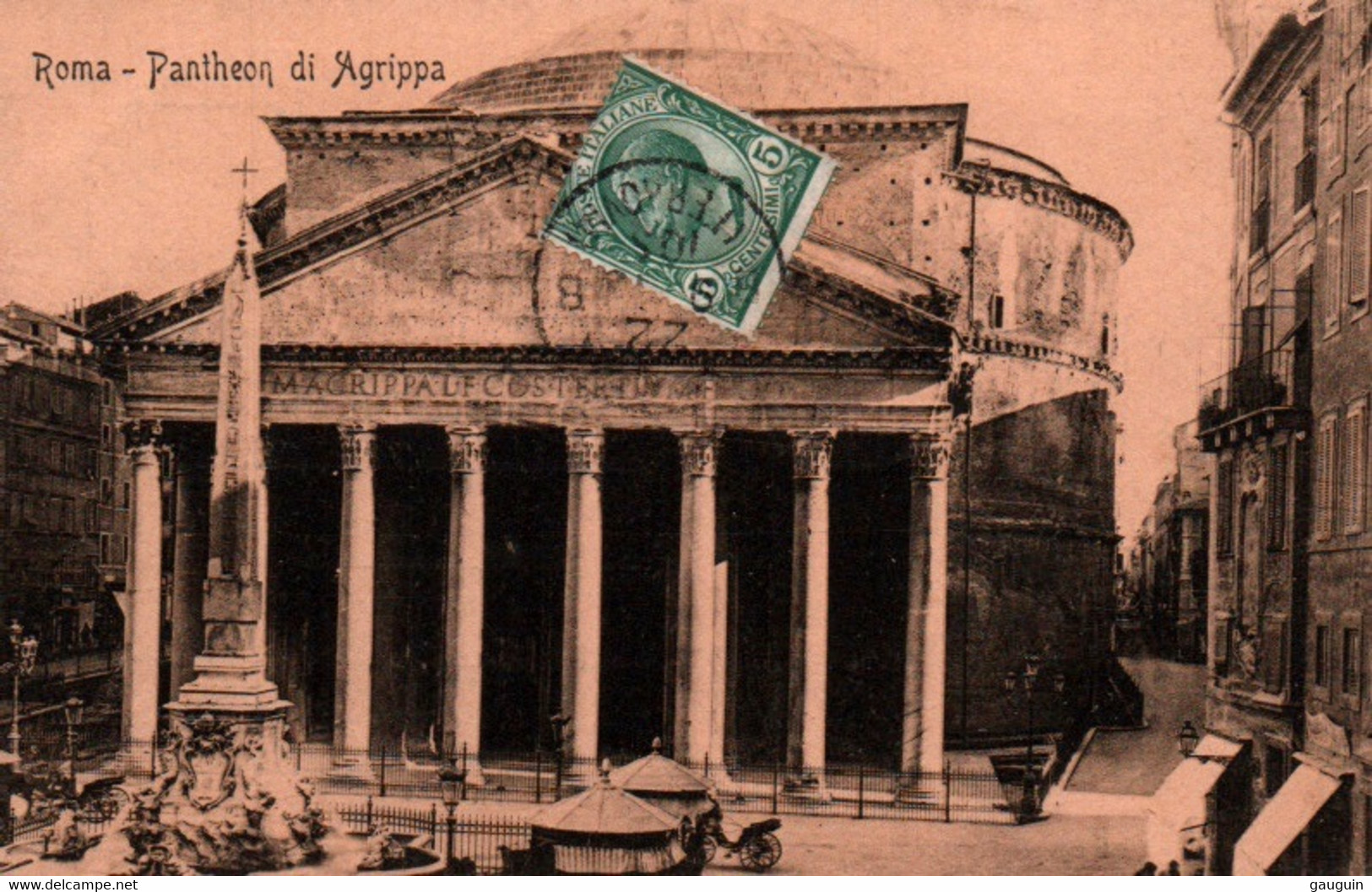 CPA - ROMA - Panthéon Di AGRIPPA ... LOT 4 CP - Pantheon