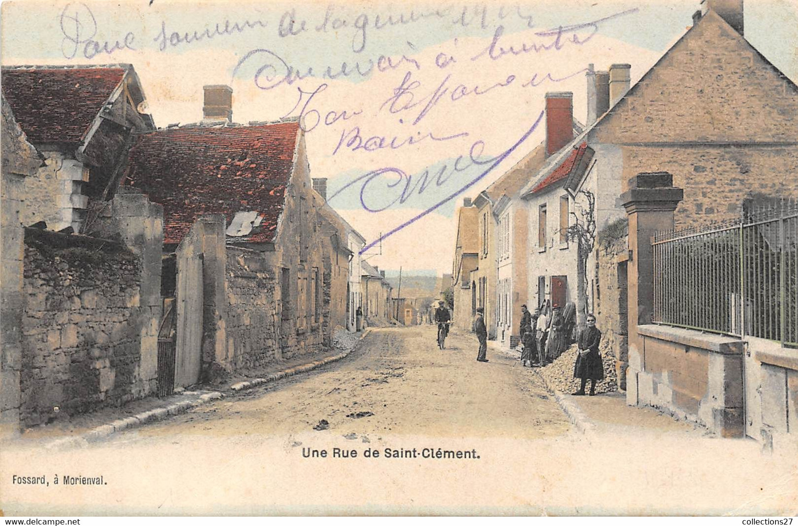 89-SAINT-CLEMENT- UNE RUE DE ST-CLEMENT - Saint Clement