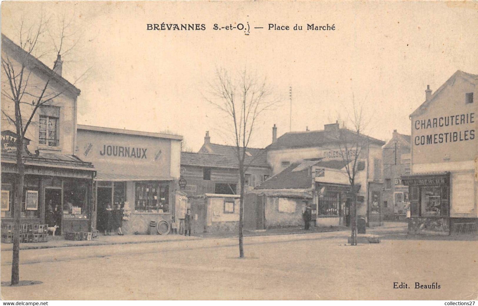 94-BREVANNES- PLACE DU MARCHE - Limeil Brevannes