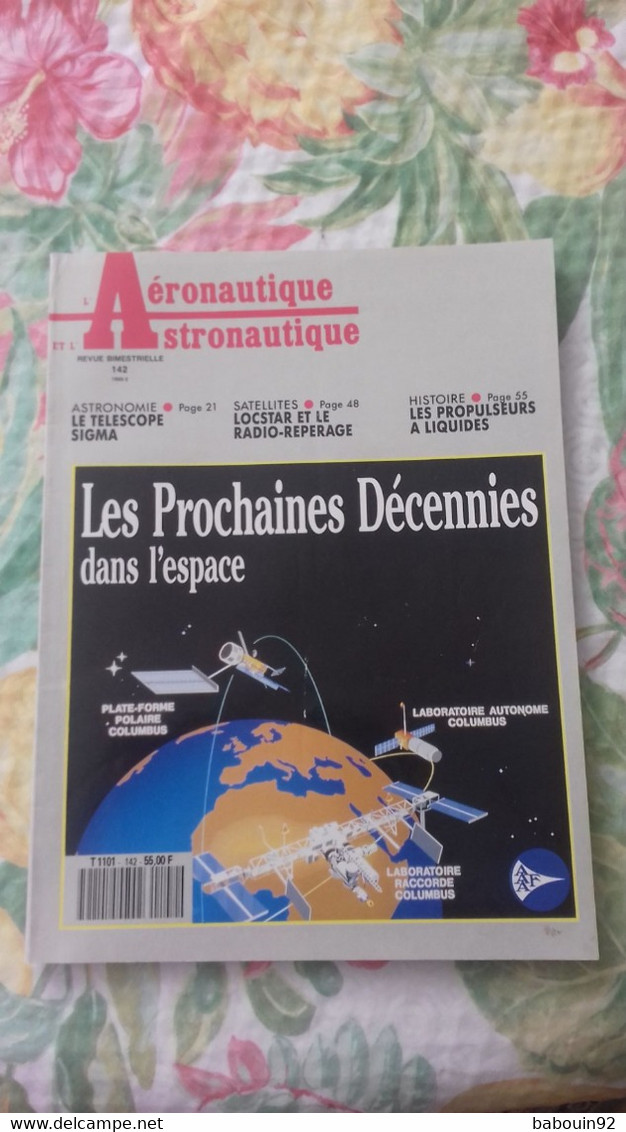 Revue Aéronautique Et Astronautique N°142 (1990-3) - Astronomia