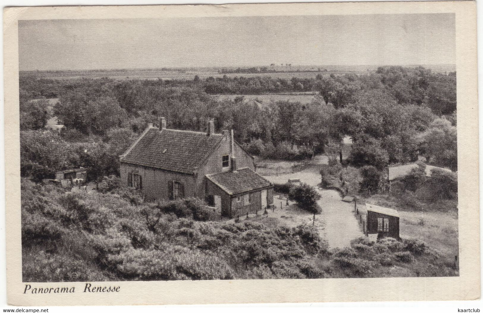 Panorama Renesse - (Zeeland, Nederland/Holland) - 1951 - Renesse