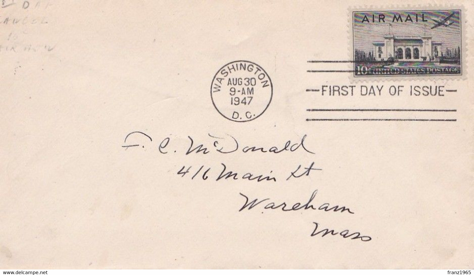 Air Mail, 1947 - 1941-1950