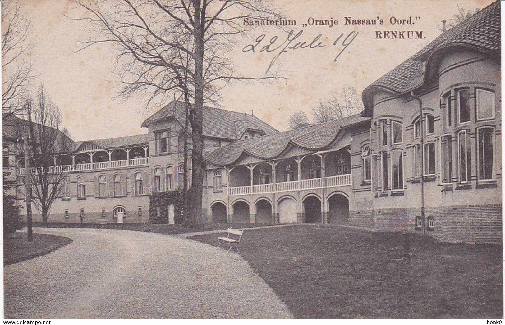 Renkum Sanatorium Oranje Nassaus Oord R562 - Renkum