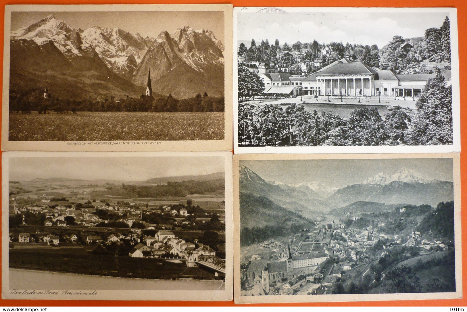 GERMANY - LOT 10 OLD POSTCARDS, DIFFERENT PLACES AND TOWNS - Collezioni E Lotti