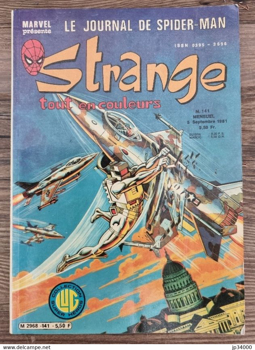 STRANGE N°141 Edition Originale 1981 LUG. X-MEN / IRON MAN / LE SURFER D'ARGENT - Strange