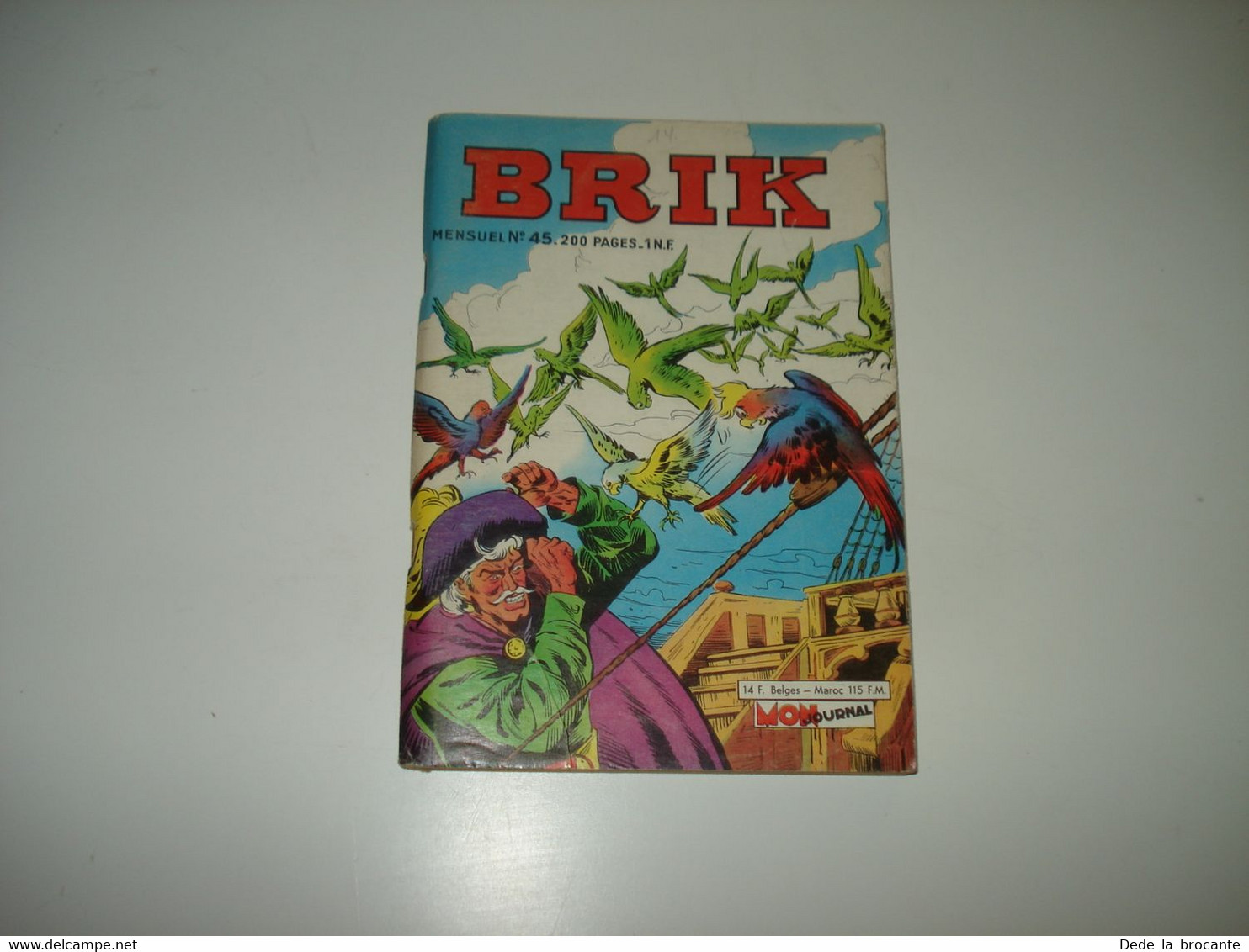 C23 /  BRIK Le Corsaire  Mensuel  N°45 De 1961 Comme Neuf - Brick