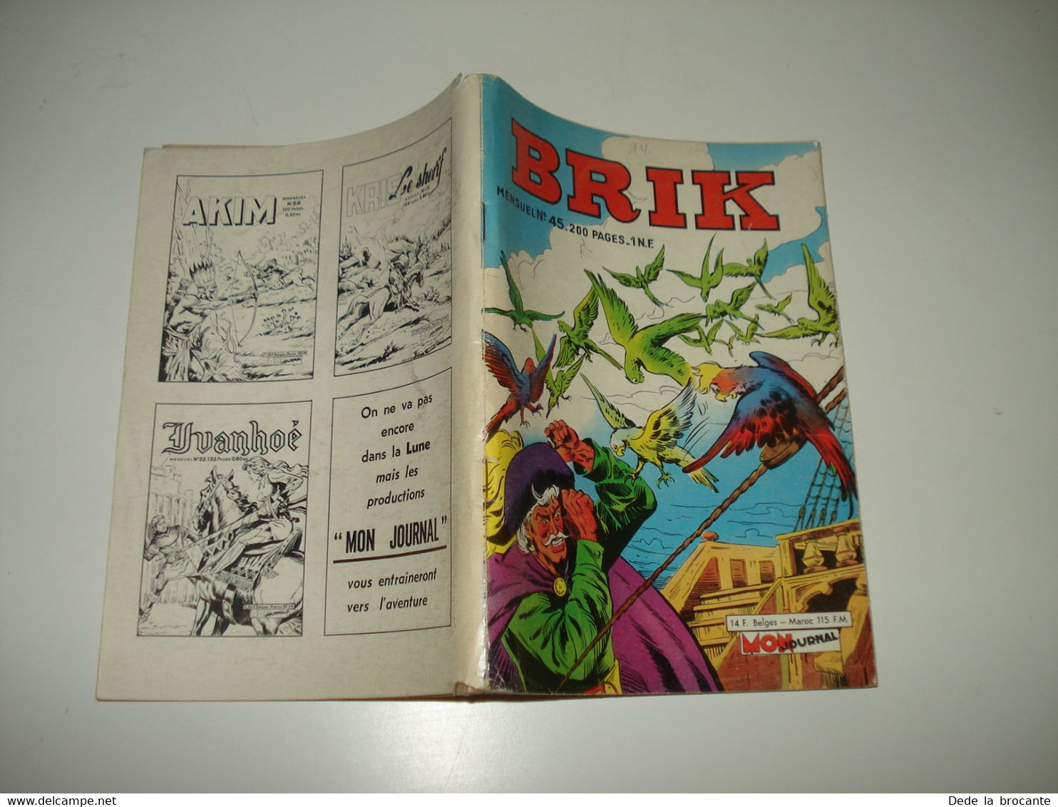 C23 /  BRIK Le Corsaire  Mensuel  N°45 De 1961 Comme Neuf - Brick