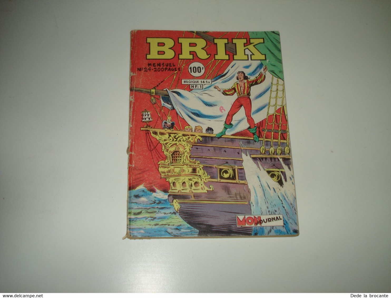 C23 /  BRIK Le Corsaire  Mensuel  N°24 De 1960 Très Bon état - Brick