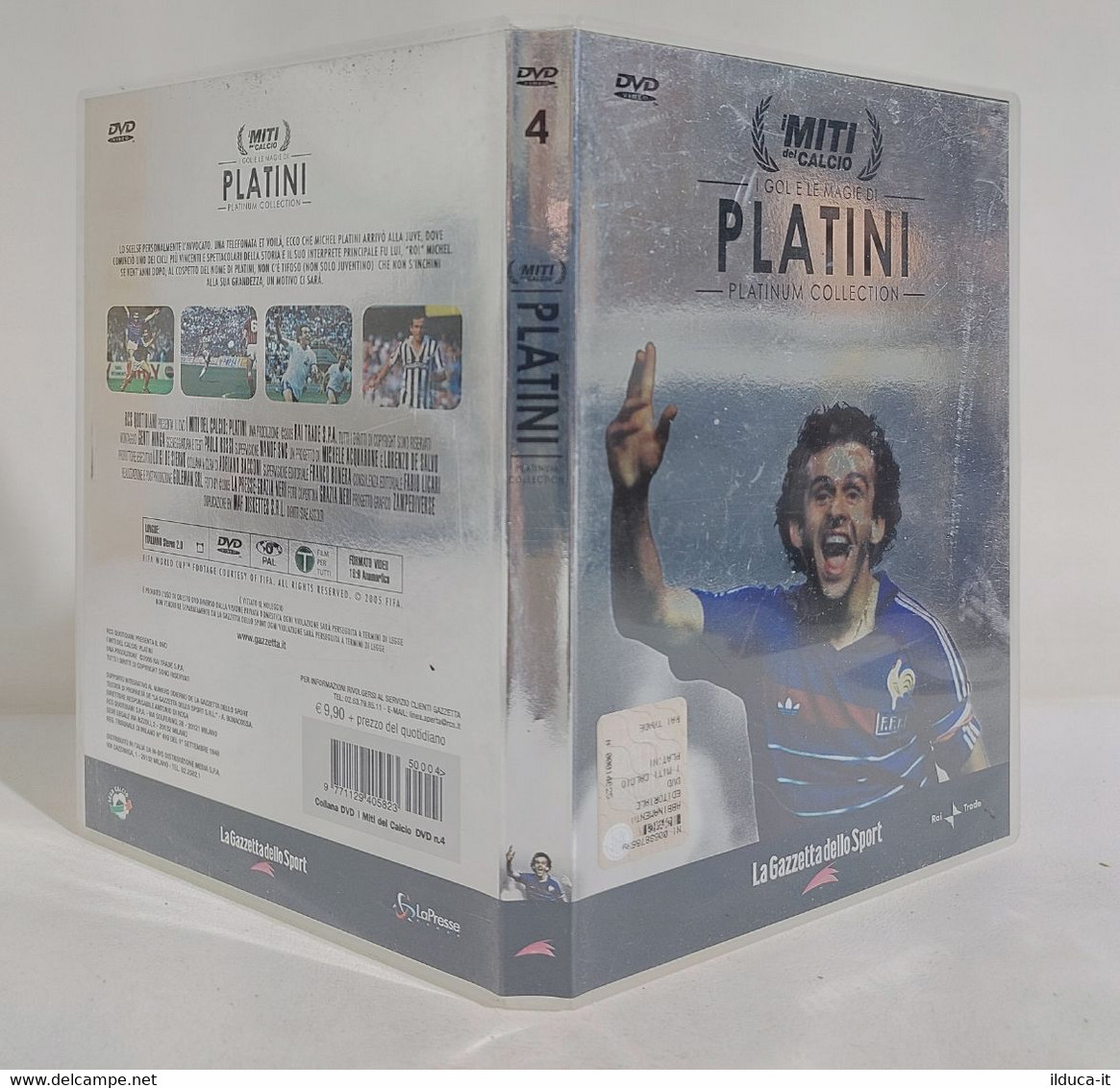 I108632 DVD - I Miti Del Calcio: Platinum Collection - N. 4 - Platini - Deporte