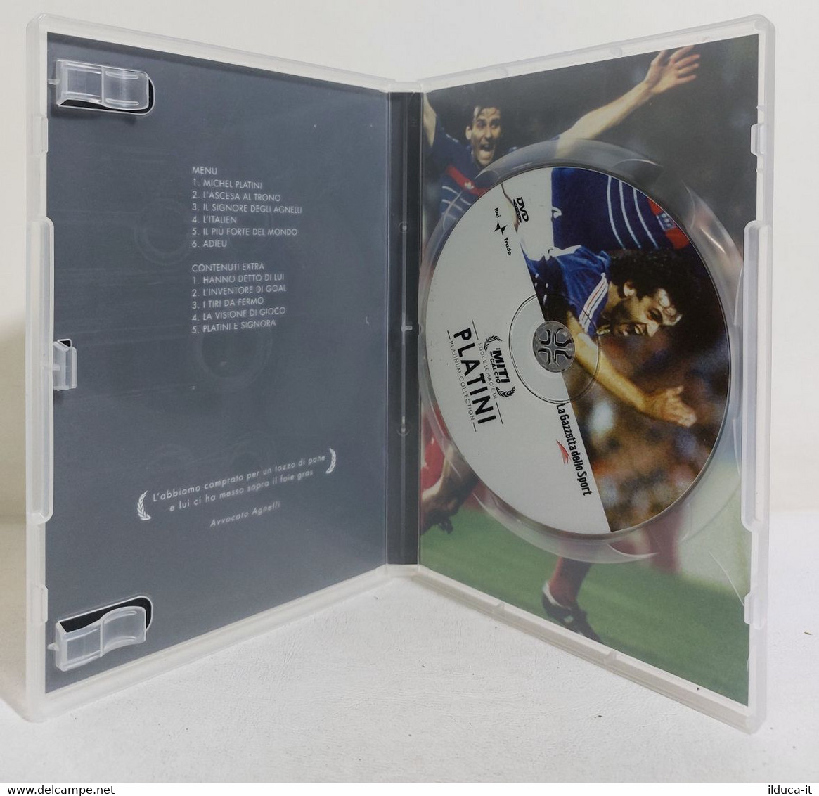 I108632 DVD - I Miti Del Calcio: Platinum Collection - N. 4 - Platini - Deporte