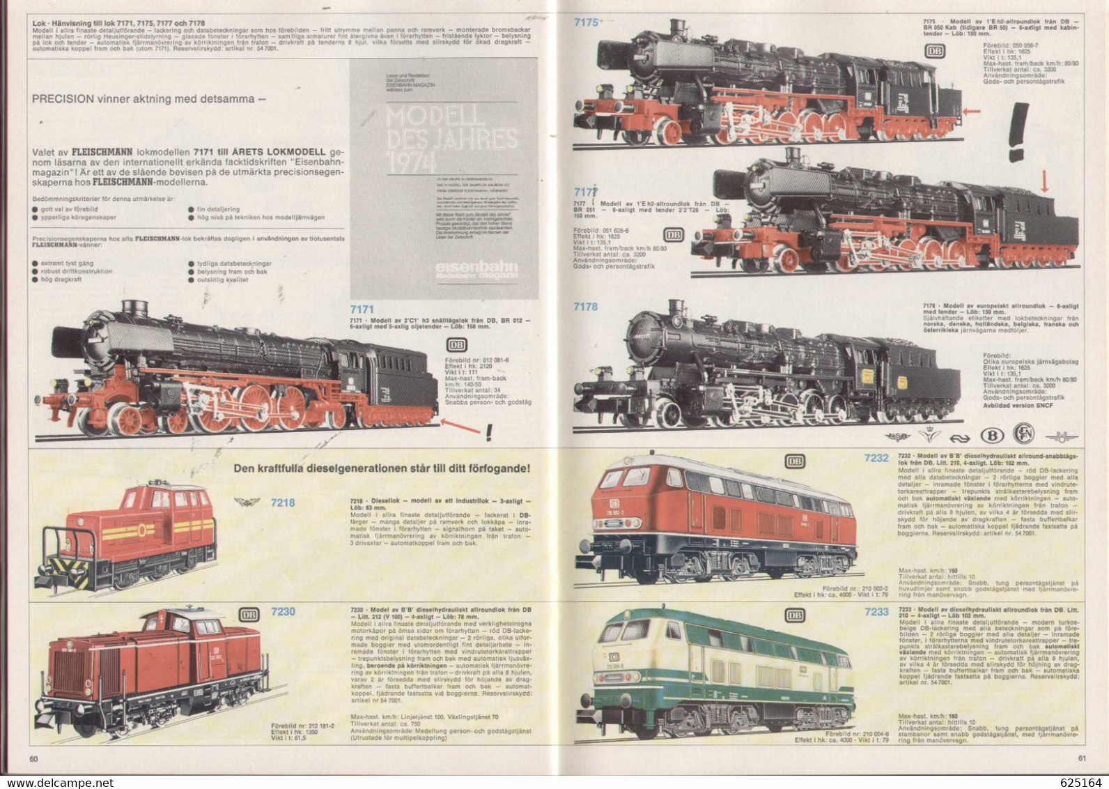 Catalogue FLEISCHMANN 1976 HO 1/87- N 1/160 - Auto Rallye + Prislista SEK  - En Suédois - Non Classés