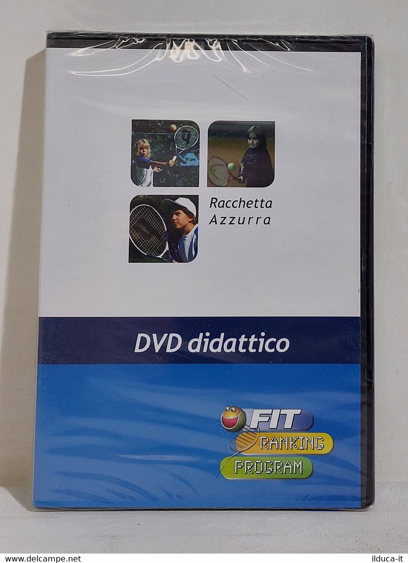 I108639 DVD Didattico - Racchetta Azzurra - Fit Ranking Program - Nuovo - Sports