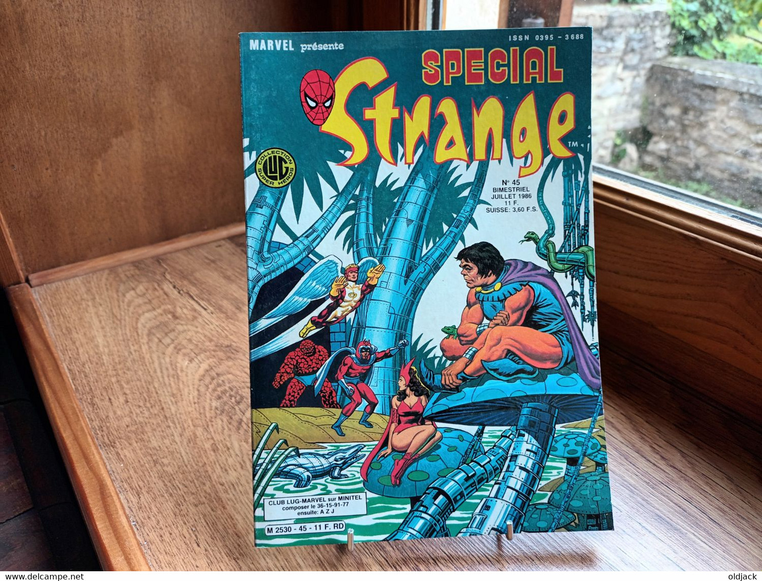 SPECIAL STRANGE N°45 - Les étranges X-men !   " Juillet 1986 (R4) - Special Strange