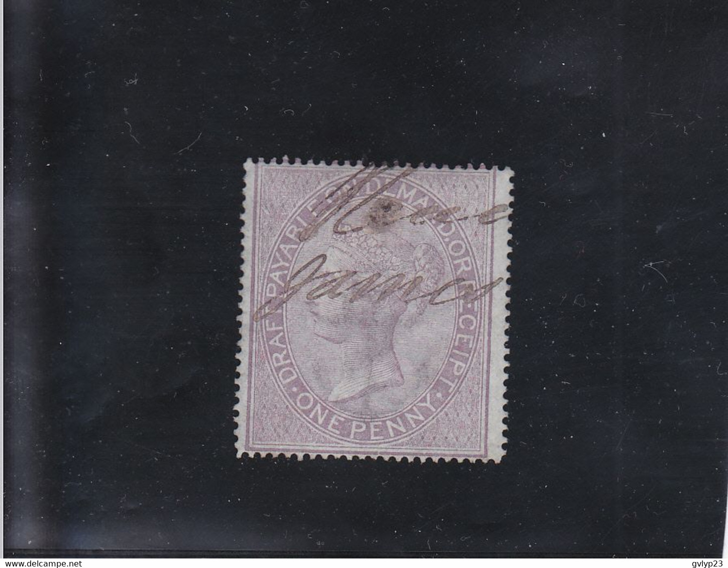 TIMBRES FISCAUX POSTAUX VICTORIA OBLITéRé N° 1 YVERT ET TELLIER 1862 - Revenue Stamps
