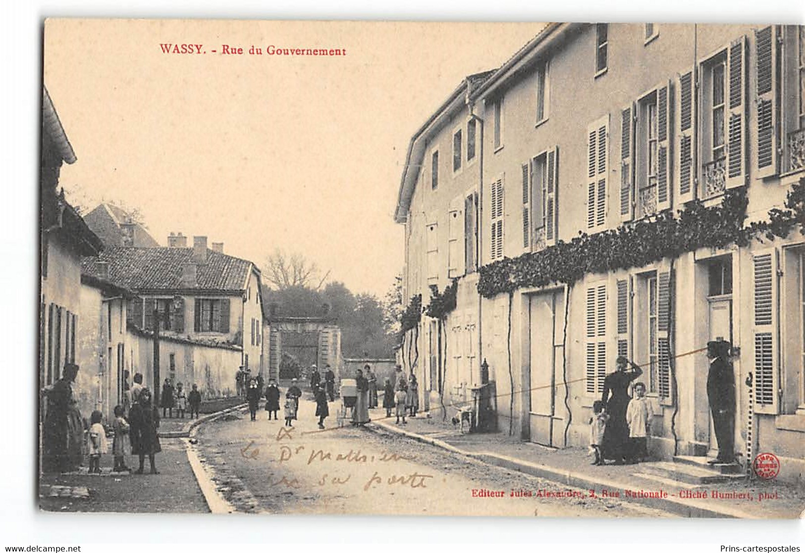 CPA 52 Wassy Rue Du Gouvernement - Wassy