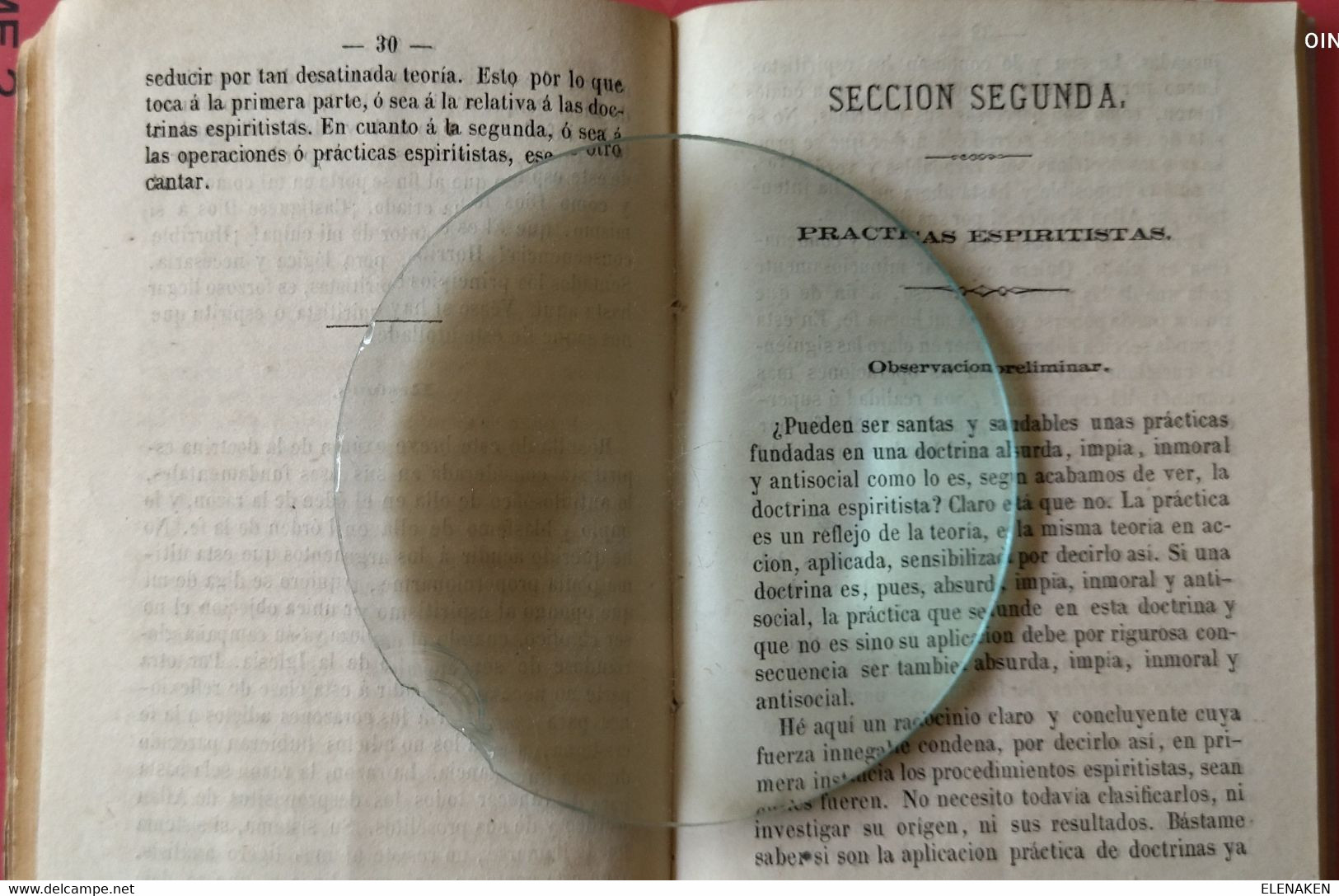 LIBRO AÑO 1875 LA Secta Católico-liberal. Sardá Y Salvany, Félix.ESPIRITISMO OBRAS DEL DIABLO, FENOMENOS ESPIRITISTA,DOC - Religione & Scienze Occulte