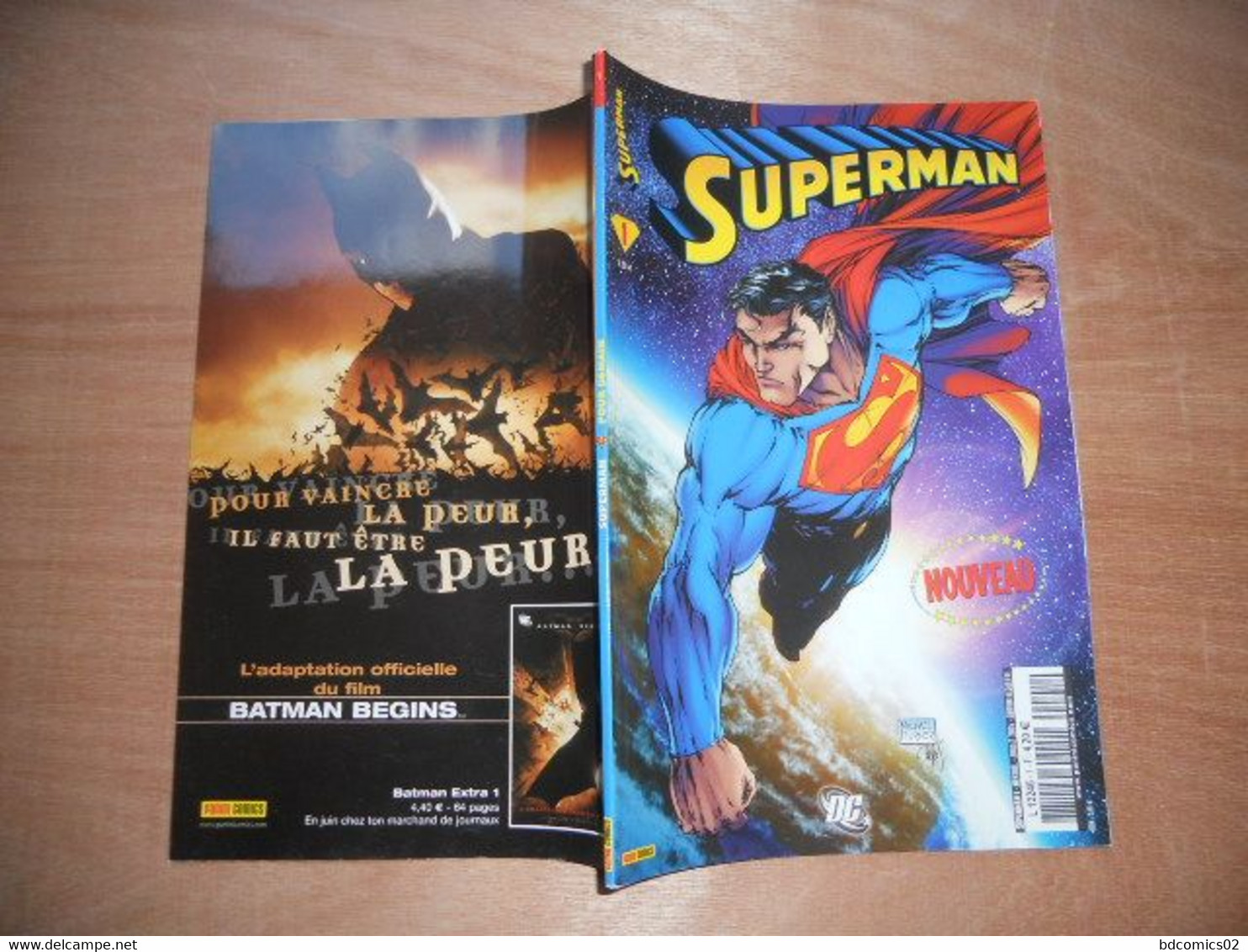 SUPERMAN N°  1 //JUILLET 2005/TBE/TURNER/MARVEL PANINI COMICS TTBE - Superman