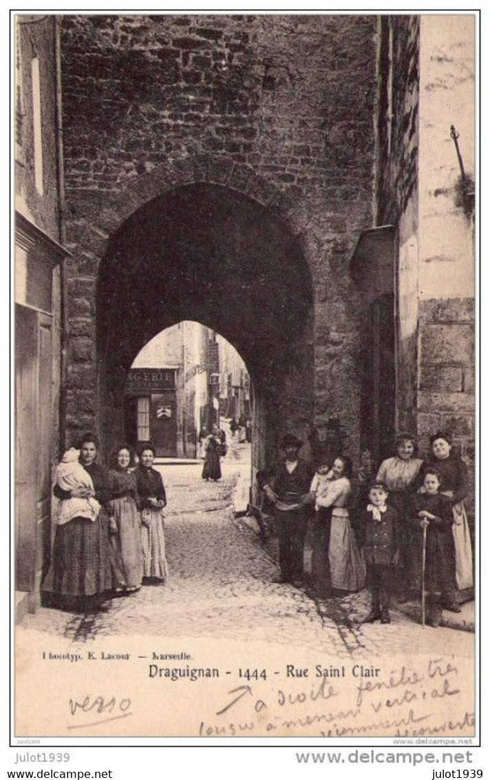 DRAGUIGNAN ..-- 83 . VAR ..-- Rue Saint Clair . - Draguignan