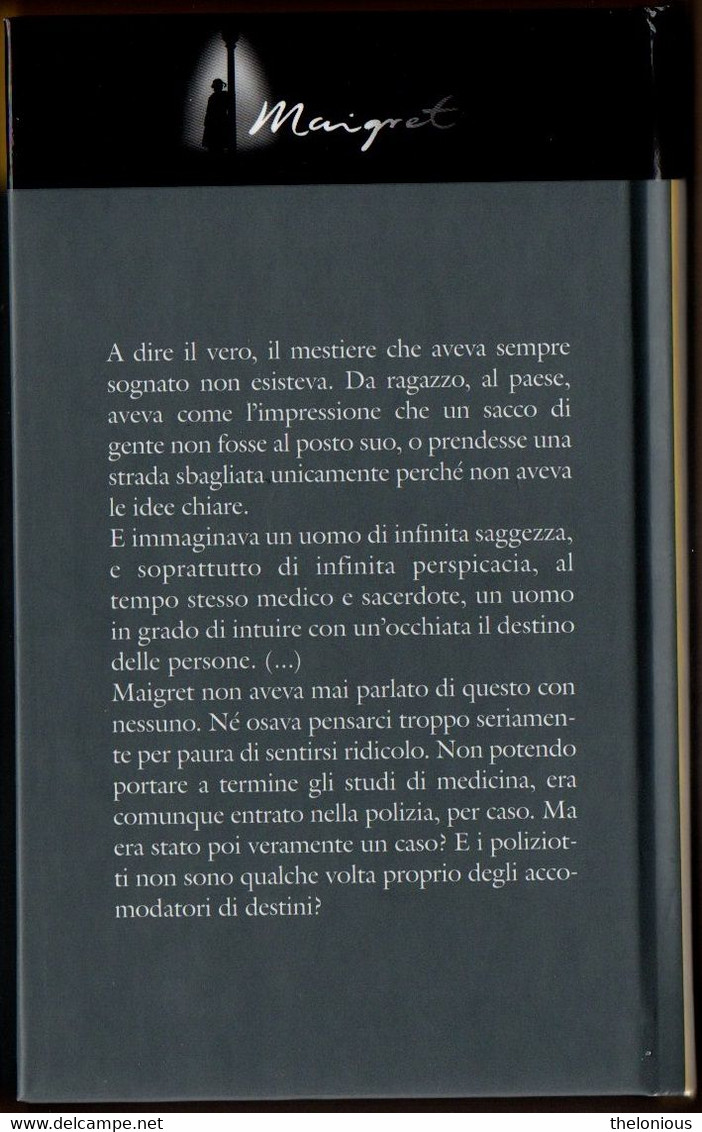 # Georges Simenon - La Prima Inchiesta Di Maigret - Fabbri Editore 2003 - Condizioni Ottime - Policíacos Y Suspenso