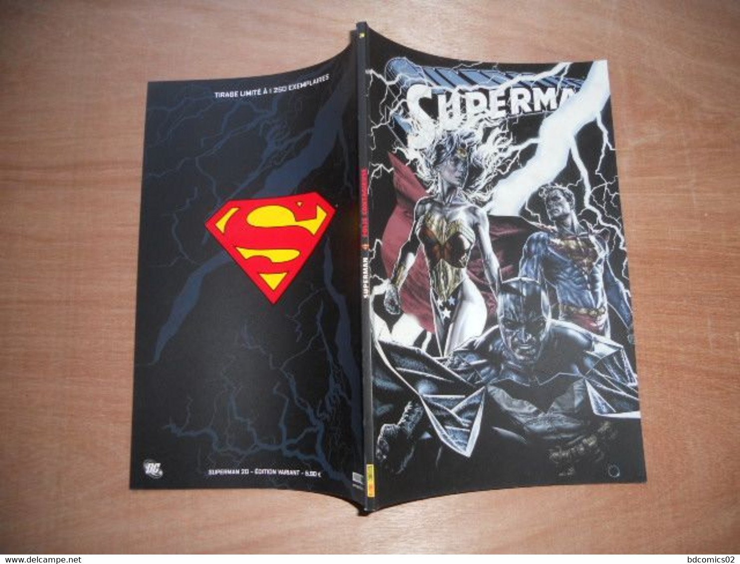 Superman N° 20  Juillet 2007  Folie Contagieuse  Édition Variant  Tirage  1250 Exemplaires Ttbe - Superman