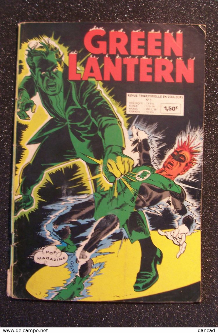 GREEN  LANTERN - BD N°3  -(1973 )  -  ( Pas De Reflet Sur L'original ) - Green Lantern