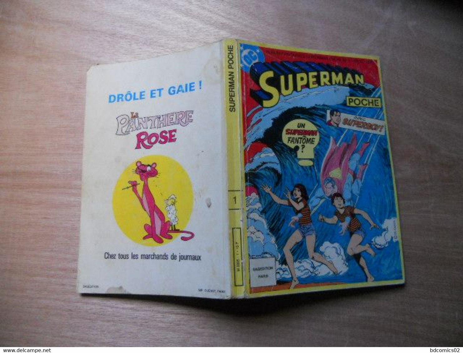 Superman Poche Album Relie N°1 Avec Les N° 68/69 Et 70/71 Sagedition 1983 - Superman