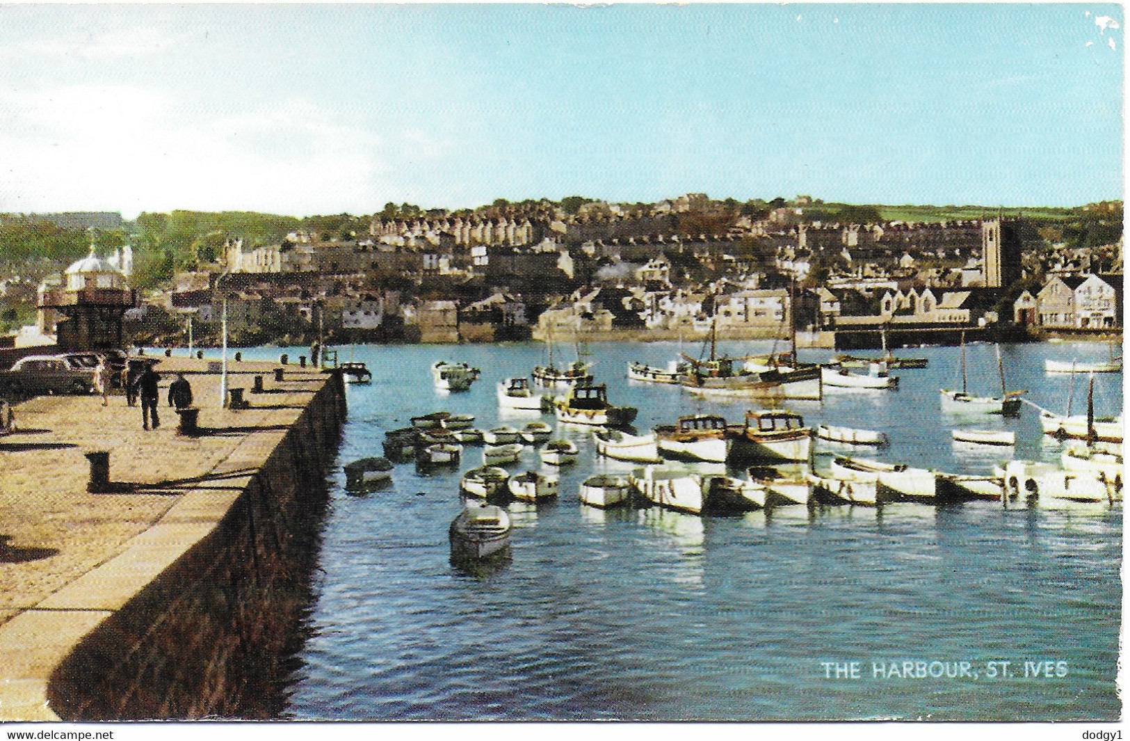 THE HARBOUR, ST. IVES, CORNWALL, ENGLAND. UNUSED POSTCARD   Tw8 - St.Ives