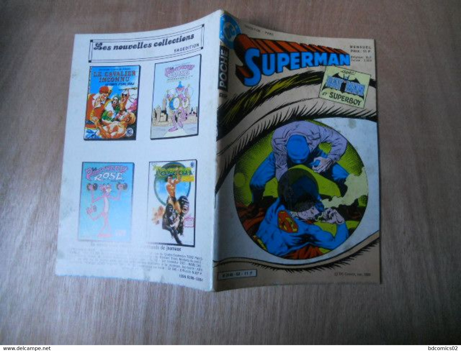 Superman Poche N°92 De 1985 Sagadition Be+ - Superman