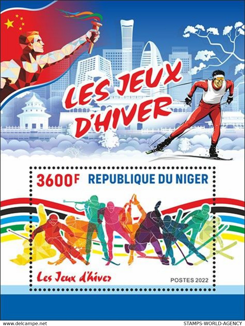 2022-03 - NIGER - WINTER GAMES JO 2022         1V    MNH** - Invierno 2022 : Pekín