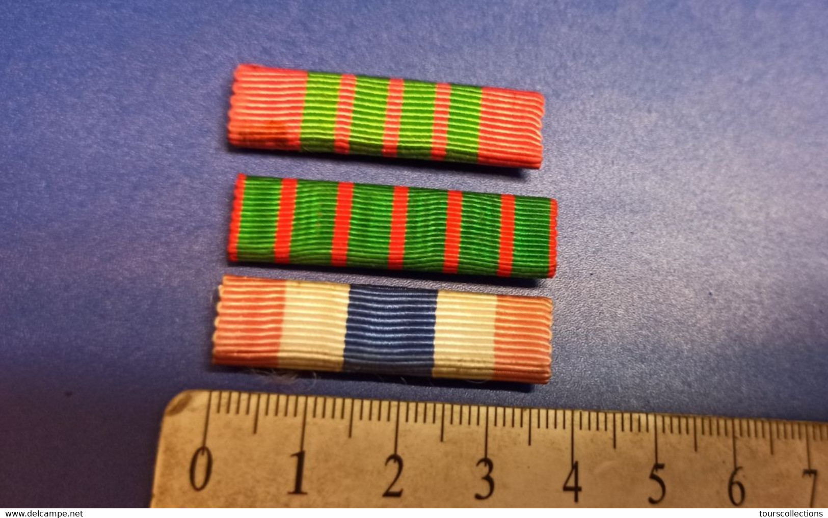 LOT De 3 Rappels MEDAILLES Pour Veste Militaire - France