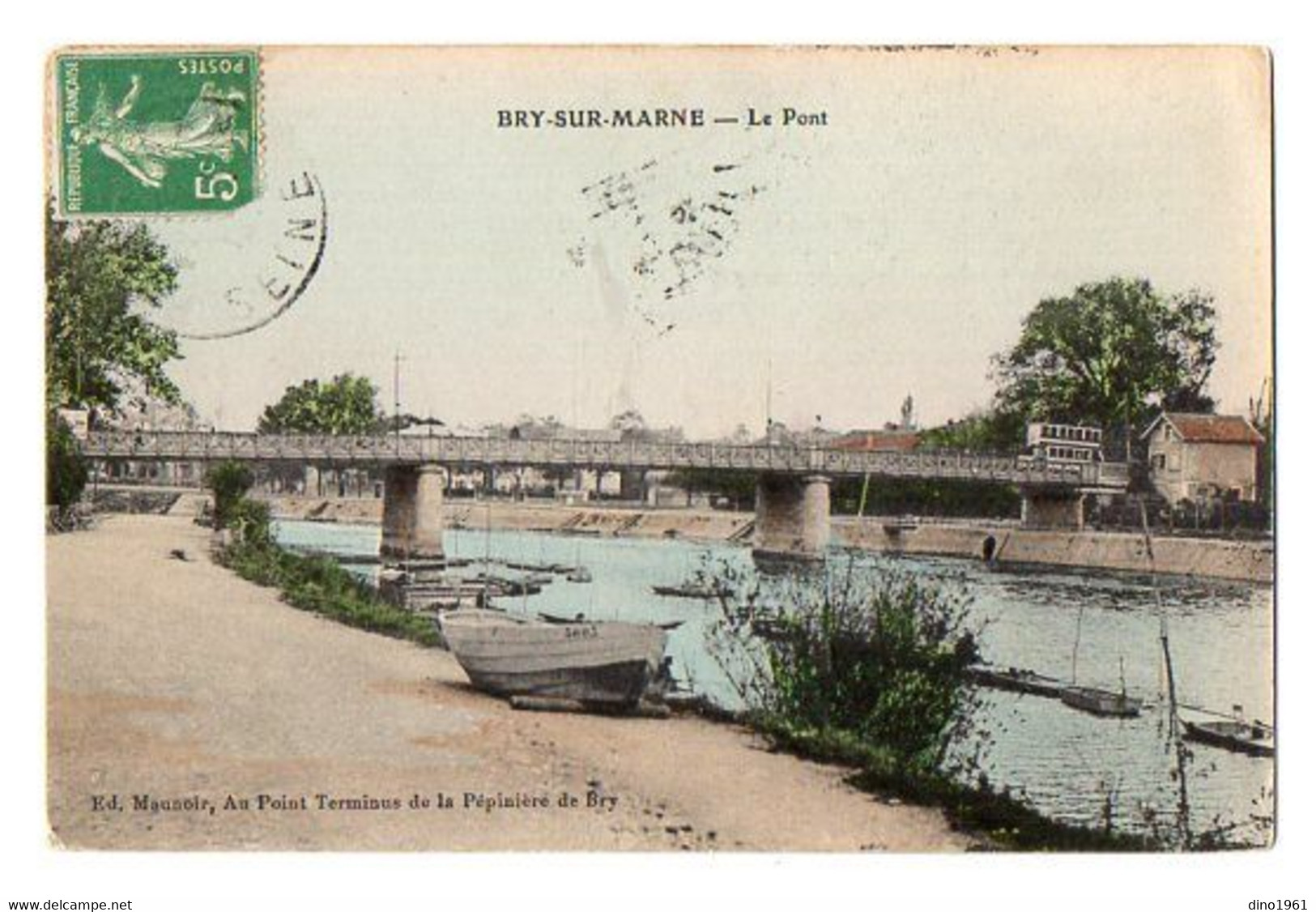 CPA 3283 - 94 / BRY - SUR - MARNE / Le Pont - Bry Sur Marne