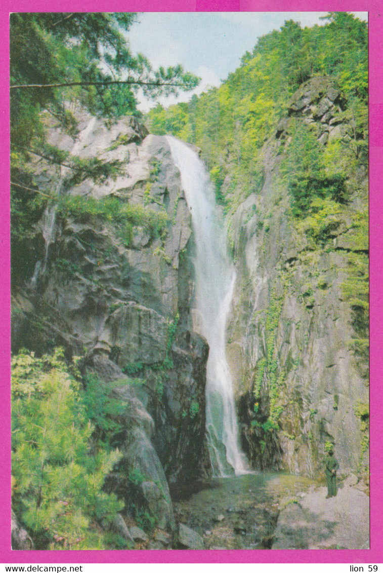 281321 / North Korea - Waterfall "Pison" Falls In Mt. Myohyang-san Mountain Is 150 Km. Pyongyang PC Nordkorea - Corée Du Nord
