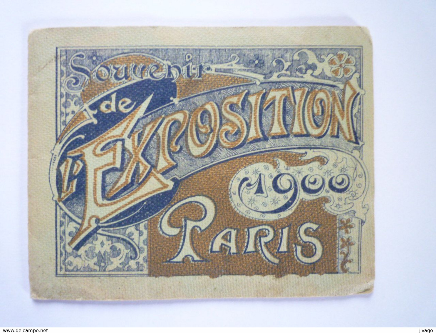 TI - 2022 - 164  EXPOSITION  De PARIS  1900  Dépliant 6 Volets Offert Par La Maison Des Enfants De France  XXX - Non Classés