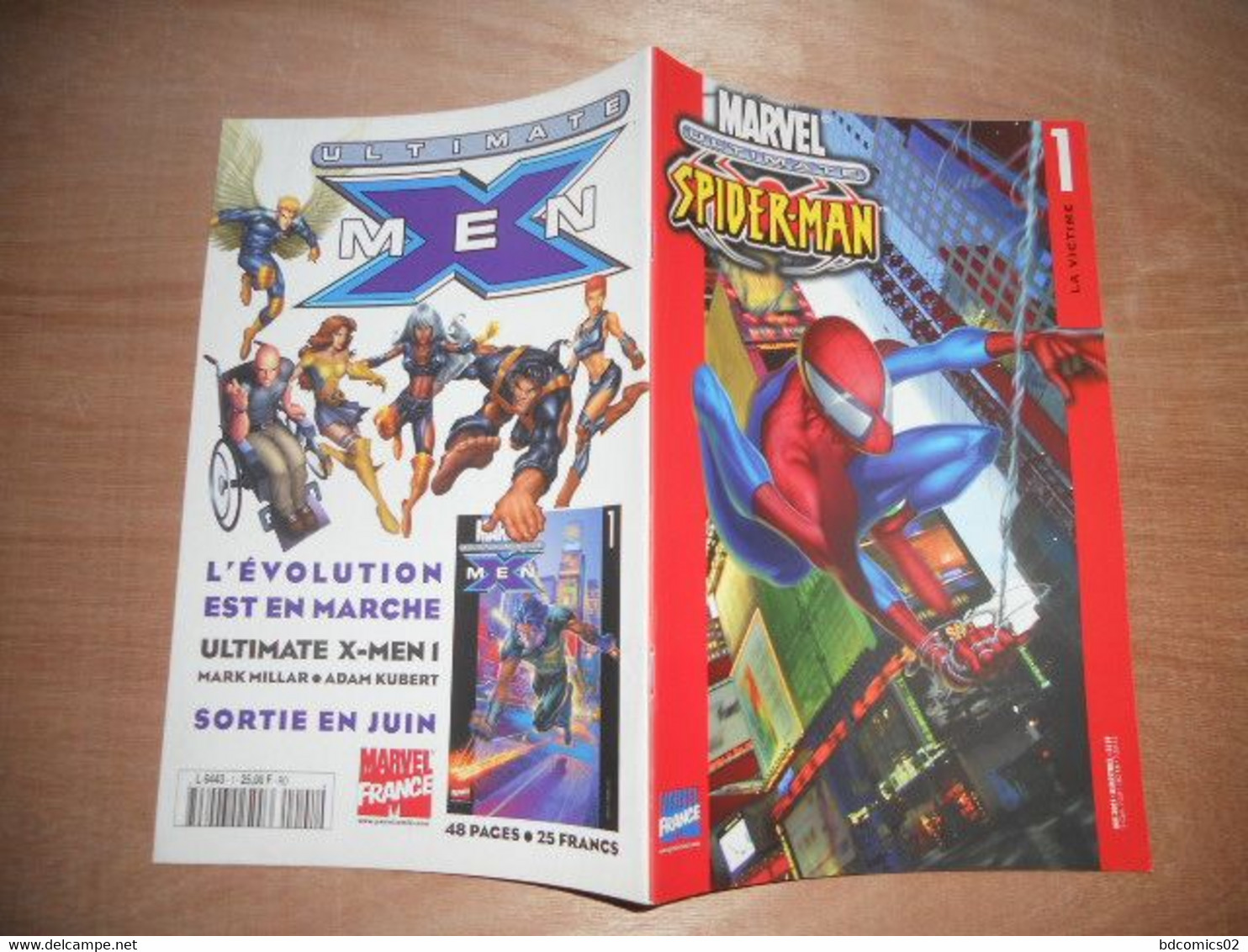 Ultimate Spider-Man N°1 Marvel France La Victime - 2001 TTBE - Spiderman