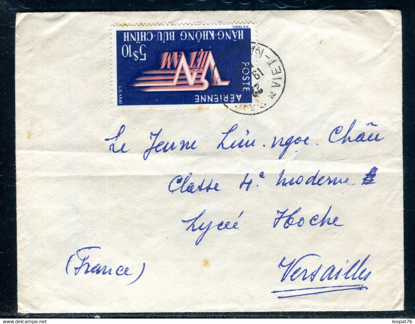 Vietnam - Enveloppe Commerciale De Saigon Pour La France En 1952  - O 144 - Vietnam