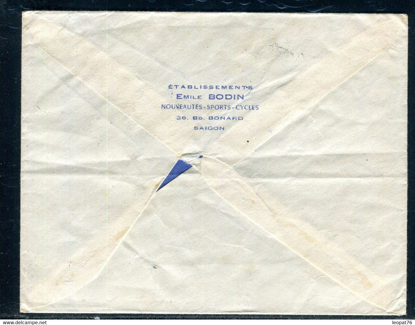 Vietnam - Enveloppe Commerciale De Saigon Pour La France En 1952  - O 144 - Vietnam