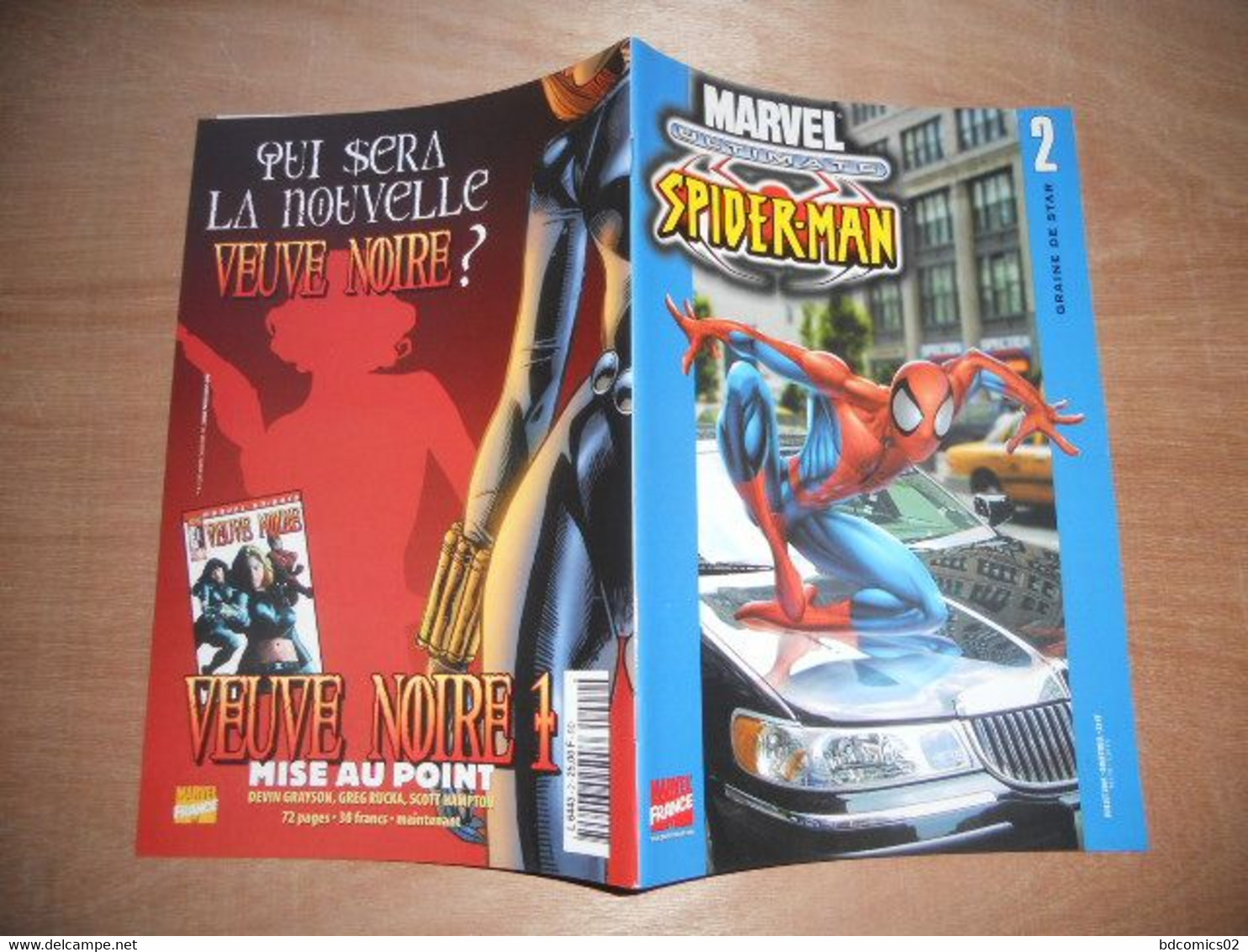 Spider-Man  Ultimate N° 2 Juil 2001 VF Marvel France « Graine De Star » TBE - Spider-Man