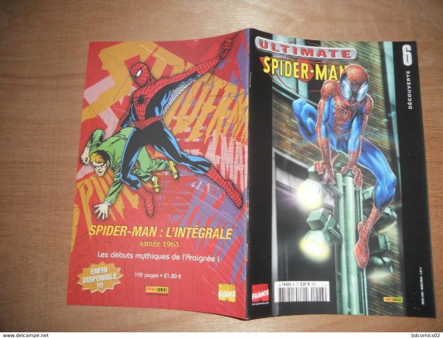ULTIMATE SPIDER-MAN (1ère Série - V1) - N°6 Decouverte   Mars 2002 Marvel Panini TTBE - Spiderman