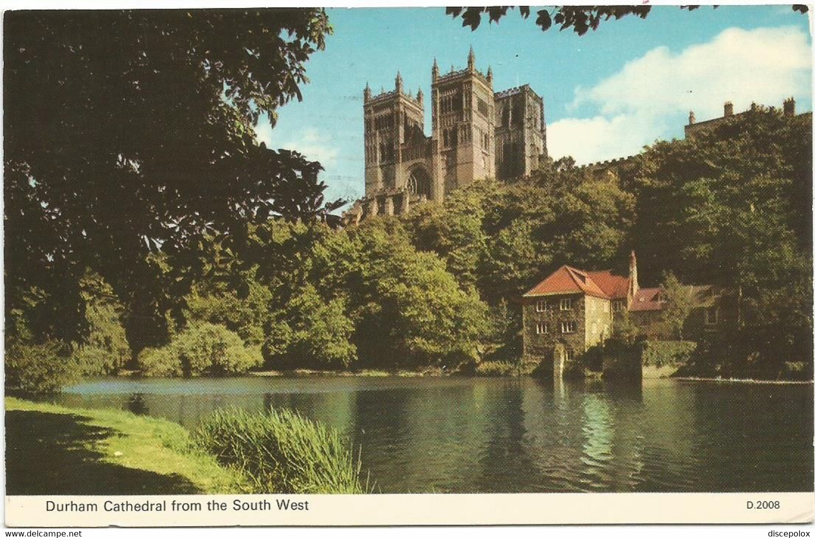 AC2740 Durham Cathedral From The Banks / Viaggiata 1978 - Durham City