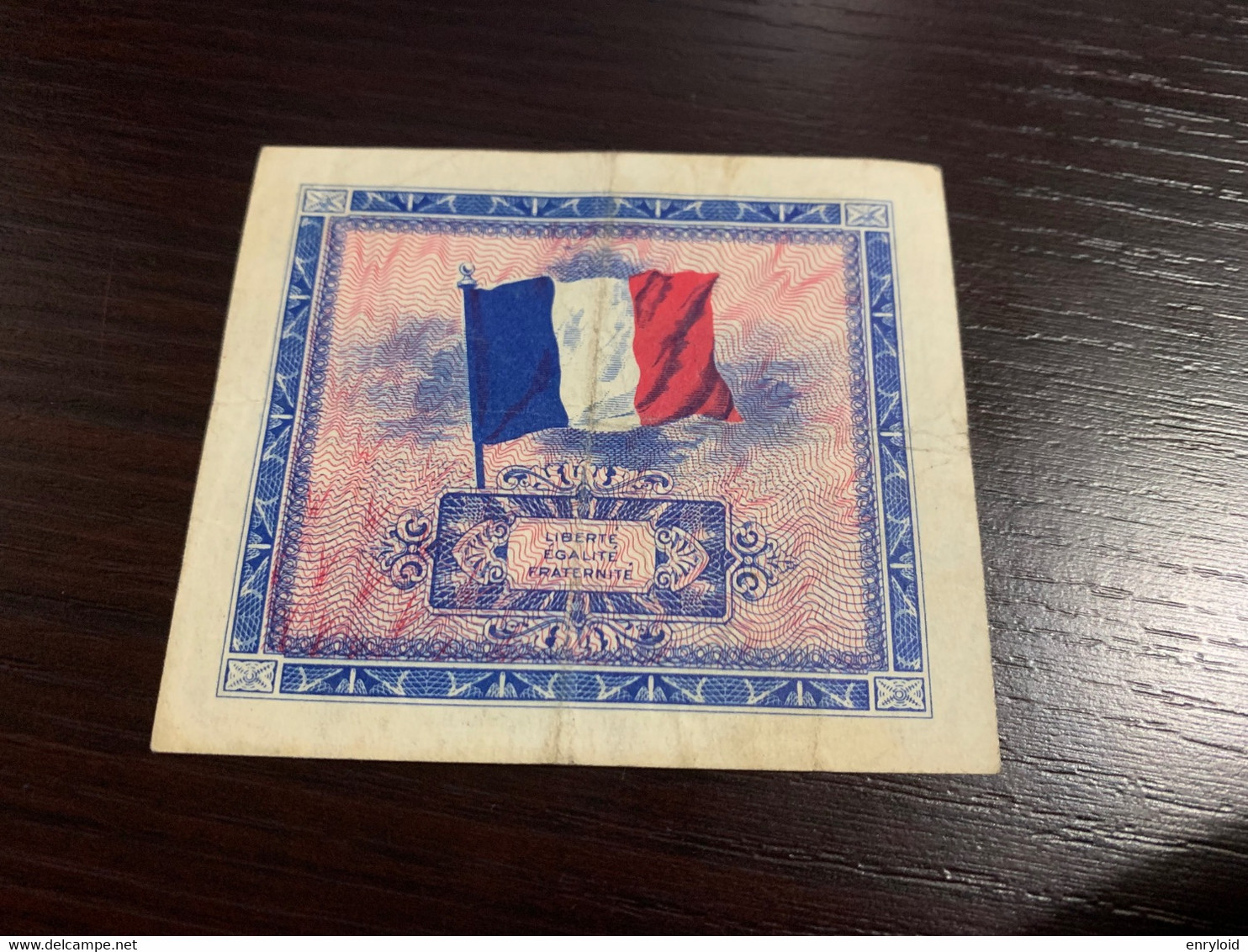 10 Francs Emis En France Allied Occupation 1944 - 1944 Vlag/Frankrijk