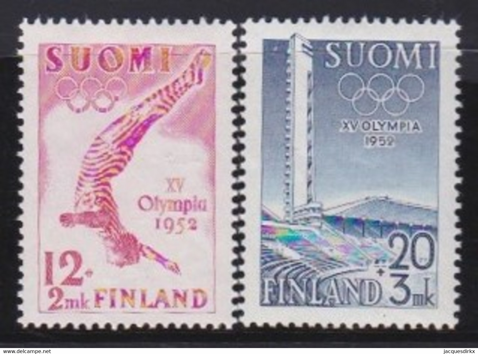 Finland   .   Y&T  .   382/383      .     *   .     Mint-hinged    .   /   .  Ungebraucht Mit Gummi - Unused Stamps