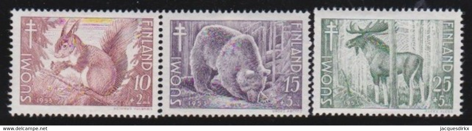 Finland   .   Y&T  .   401/403      .     *   .     Mint-hinged    .   /   .  Ungebraucht Mit Gummi - Unused Stamps